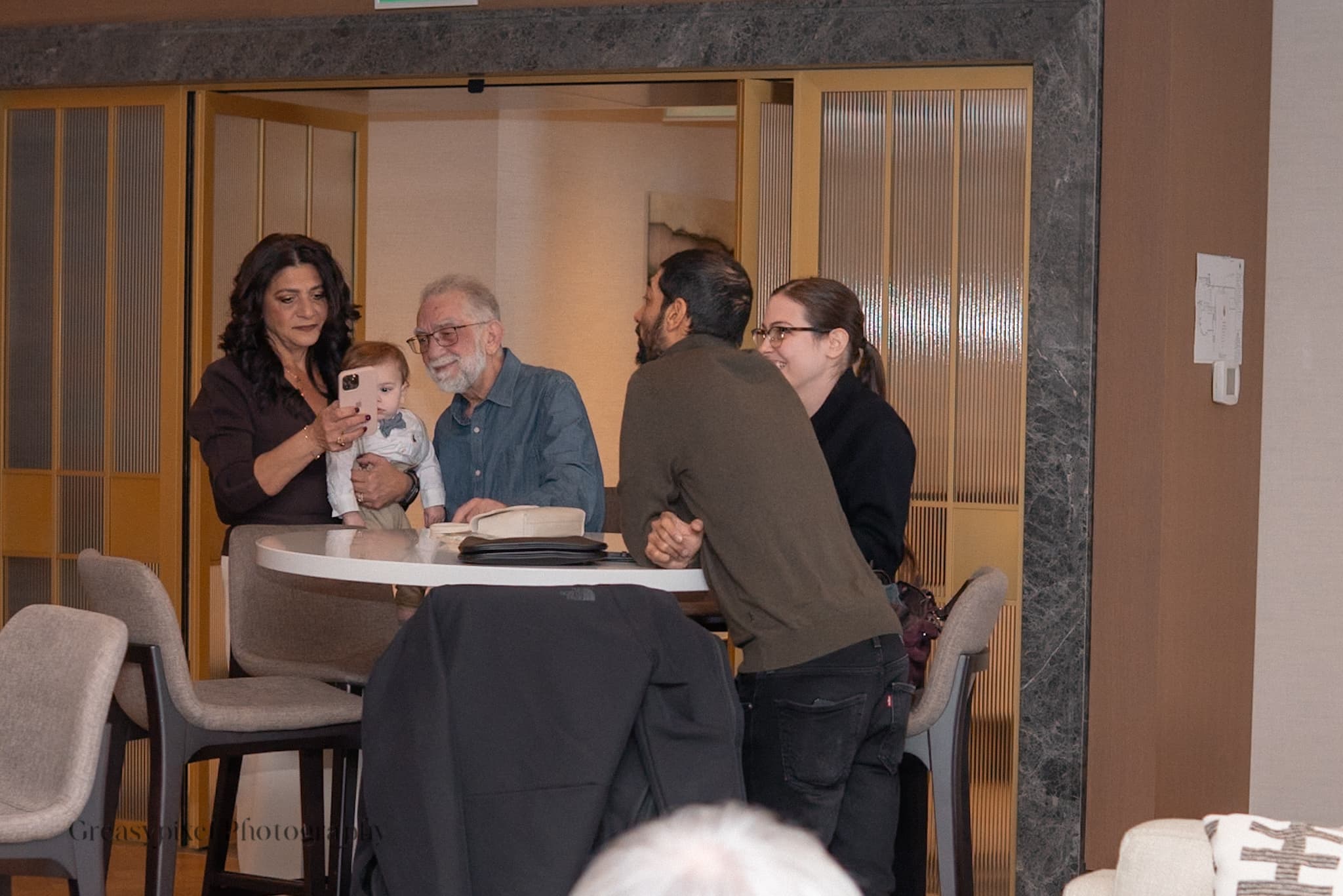 Birthday party photography Waterloo - candid conversation